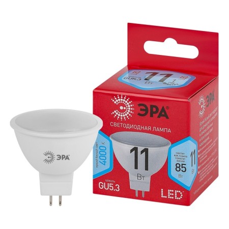LED LED era Red Line "Sofit", 11 W, GU5.3, 880 lm, 4000k, glow of white-1