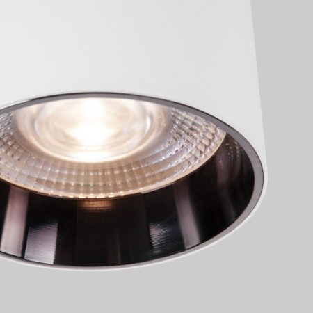 Lamp ceiling Elektrostandard, Orson Led 10 W, 84x84x84 mm, IP20, white, black color-1