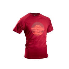 T -shirt Payer Elbrus, size 46, Bordeaux color