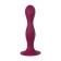 Satiffyer Double Ball-R phallimitator, 18 cm, silicone, red color