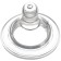 Set of silicone nipple, 2 pcs., Shg, Ø50mm, anti -bicolor., +6 months, fast stream