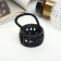 Hair gum "Fashionable little thing" chain, black