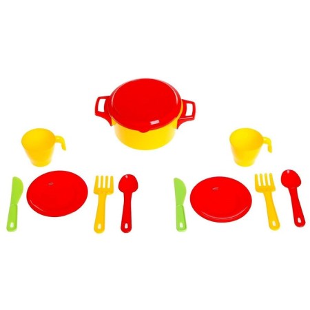 A set of dishes for dolls, "Mistress" for 2 persons-6