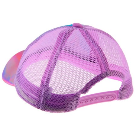Children's cap with a net, river 52-4