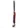 A keychain is a Temlyak for a centurion knife from a paracord, black and red