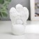Polystone souvenir "Snowthrough angel on the ball" MIX 6.2x4x2.5 cm