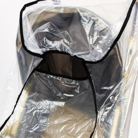 Universal raincoat for a baby stroller, with a window, PVD-3