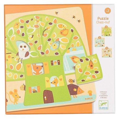 Three-layer puzzle "House-Vreyevo"-2