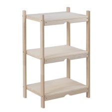 Wooden rack, 50 × 35 × 80cm, 3 tiers, 