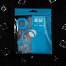 Ice bags, 240 cubes, square, 31 x 18.5 cm