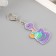 Acryl keychain "Snakes with lemonade in a glass circle" 5.8x3.8 cm