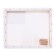 Canvas on the subframe, cotton 100%, 1.6 x 25 x 30 cm, acrylic soil, medium -grained, 380 g/m²