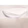 Gift package with a window, white, 60 x 45 x 35 cm