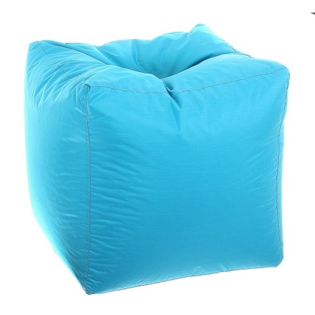 Ottoman cube Me-gok, size 45x45 cm, turquoise color
