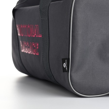 Female sports bag, textura, small size, gray color-8
