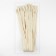 Lightning "Tractor", No. 5, connective, locking machine, 80 cm, ivory color