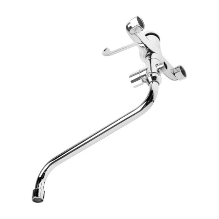 Bath mixer "TsS-SM" ST300117, single-leaf, pouring 300 mm, surgical, chromium-1