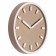 Wall clock, interior "minimal", silent, D-30 cm, beige