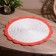 Wicker rug round 38 cm