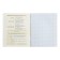 Substantial note Calligrata Top "strip", 48 sheets in a cage chemistry, with reference material, cover coated cardboard, twin + selective UV-lak, block offset