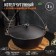 Clot of cast -iron magma, 3 l, aluminum cover, pipe