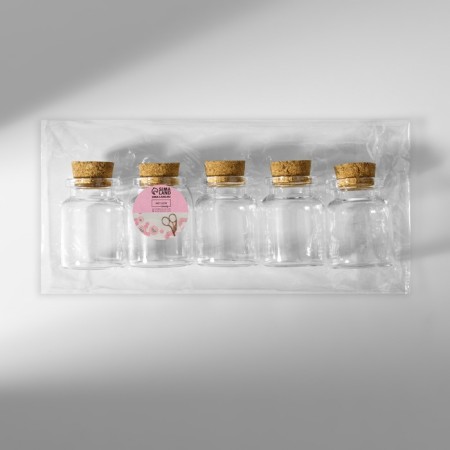 Jars for storing beads, d = 3 × 4.5 cm, 5 pcs-4