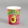 A single -single -paper glass "Funny Avocado", 250 ml