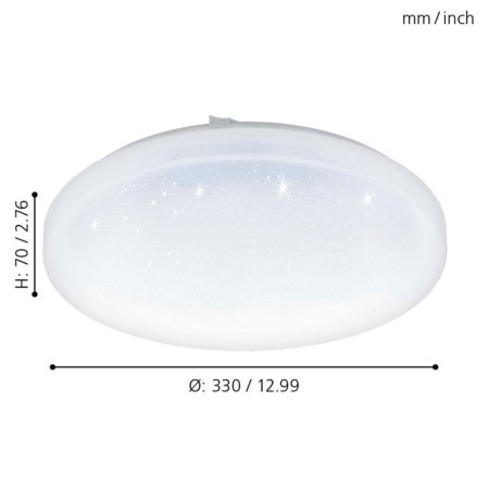 Frania-S lamp, 1x17.5W Led, 3000k, 2000lm, white color-2
