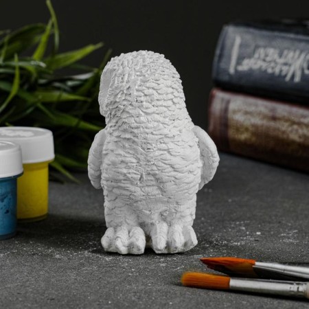 Test for coloring "Four owls" White, 20x5x15cm-2