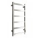 Electric towel "Dvin" J Plaza Neo, 800x400 mm, dimmer, polished