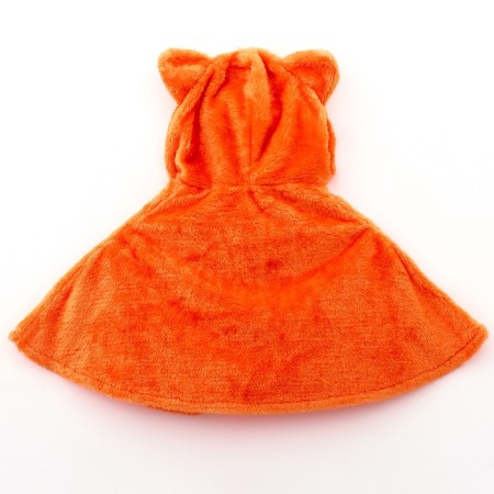 Carnival cape "Fox", height 104-128 cm, orange-5