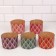 Paper forms for cake, muffins and kulich "Geometry" 110x85 mm, mix (packing 1900 pcs)