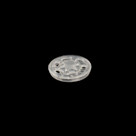 The buttons are sewing, d = 15 mm, 10 pcs, the color is transparent-2