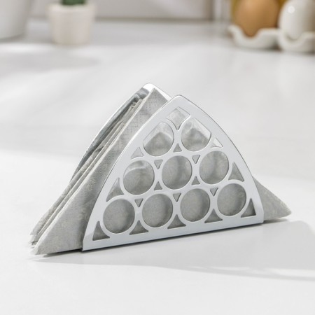 Salvetnik Dolyana "Lotus", 13 × 4 × 9 cm, chrome