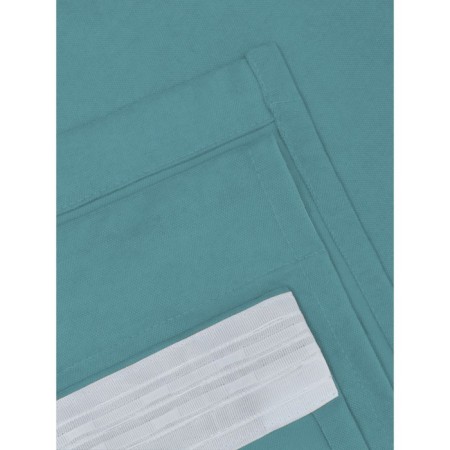 Set of curtains "Canvas", size 200x250 cm, 2 pcs, birus color-5