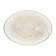 Serving napkin Regent Linea Desco, D = 38 cm, white-golden color