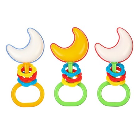 Little rattle "Month", color mix, Aelita-5