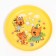 A set of children's dishes three cats "Training", (plate, bowl, glass, spoon)