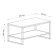 Table journal visit, 941x488x488, black muar/oak sonom