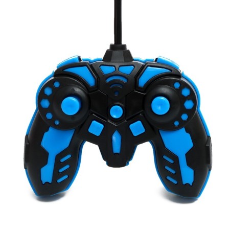 The Robbysh machine, radio -controlled, works on the battery, the color is blue-6
