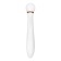 Vibrator with vacuum stimulation Flovetta Jasmine, 23 cm, silicone, white color