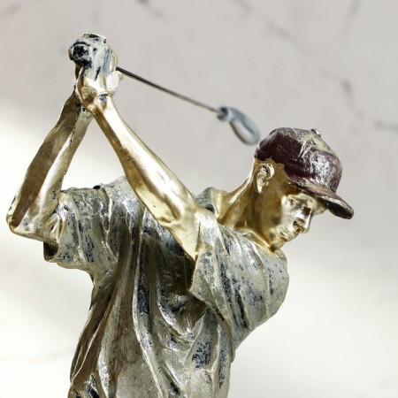 Polystone figurine "Golphist" 15 x 8 x 37 cm-8