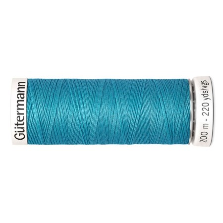 SEW-HALL thread for all materials, 200 m, 748277 (332 rich turquoise)