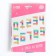 Foil ball 14 "Set of numbers 0-9", gradient