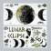 Stick plastic interior color "lunar eclipse" set 2 sheets 30x60 cm