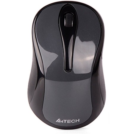 Mouse A4Tech G3-280N Gray optical (1200DPI) wireless USB for a laptop (3but)