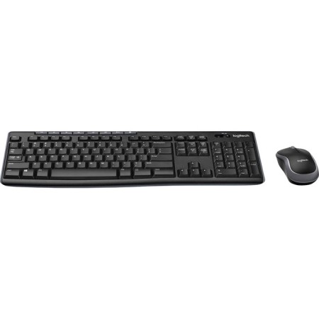 Keyboard + Logitech MK270 Claw: Black Mouse: Black USB Wireless Multimedia (920-00 10046-1
