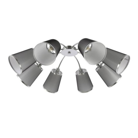 Ceiling EVOLUCE lamp. Sle103002-08. Maleonte. 8x40 watts, E14, 84x84x24 cm, chromium color-5