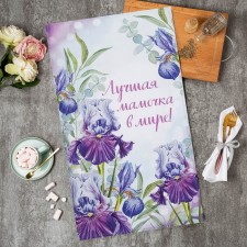 Iris towel 40x73 cm, 100% cotton, sarzha 190 g/m2