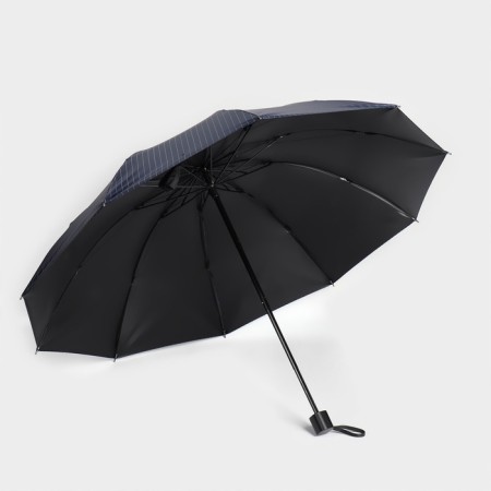 Mechanical “strip” umbrella, Eponge, 4 additions, 10 spokes, r = 53 cm, color mix-2